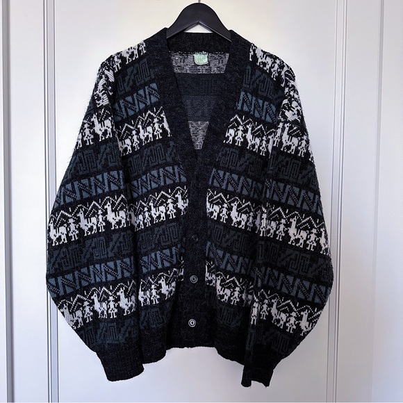 vintage alpaca cardigan 🦙 - Picture 7 of 14